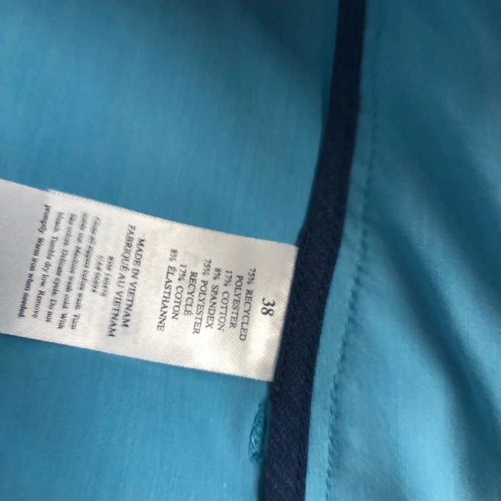 Faherty all day shorts, 9”, blue, NWT